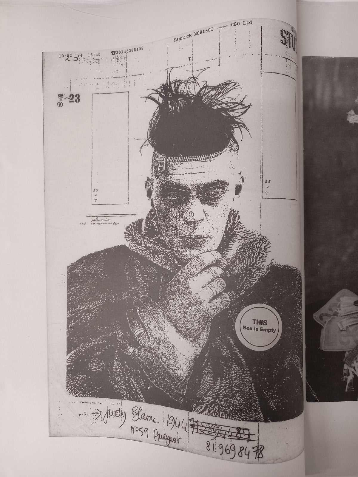 Judy Blame - Riot De-Luxe